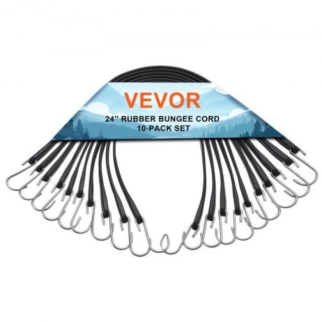 Σετ 10 Επίπεδων Ιμάντων VEVOR με S-Άγκιστρο  DLKZD24INCH1F1ZYMV0