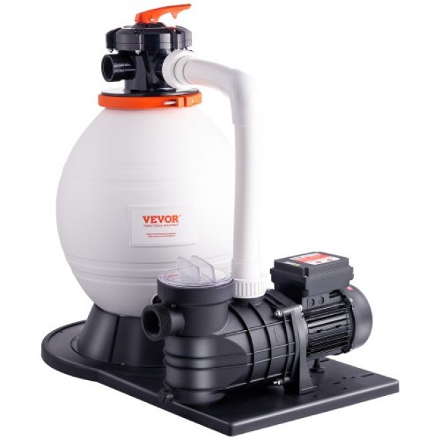 Αντλία Άμμου Vevor 1.14hp 850w, Δεξαμενή 16, Ροή 18000 L/h, Σετ Φίλτρου Πισίνας με Βαλβίδα 6 Δρόμων  MGYCSLBYCTFDGX0PTV2