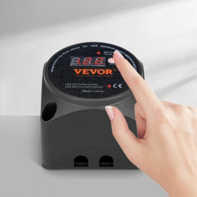 VEVOR Κιτ Ρελέ Φόρτισης 12V 140A Διπλής Μπαταρίας  FDCDJDQTJ1000SUV7V9