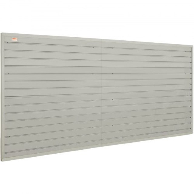 Πάνελ Slatwall VEVOR, 4x1 ft Γκρι (Σετ 8) για Οργάνωση Γκαράζ & Καταστήματος  BTQBPVCF32SQVVR4BV0