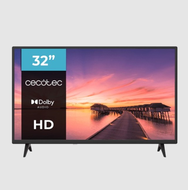 Τηλεόραση 32” με Ανάλυση HD και Σύστημα Dolby Cecotec CEC-02612