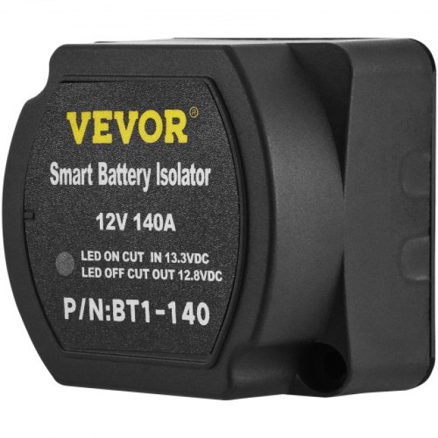 VEVOR Κιτ Ρελέ Φόρτισης 12V, 140AMP VSR, Συμβατό με Οχήματα & Σκάφη  FDCDJDQTJMMYY8MGNV0