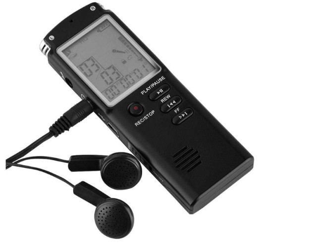 Ψηφιακός Καταγραφέας Φωνής MP3 player 8GB Μικρόφωνο και Ακουστικά 5907451351369 VERK GROUP