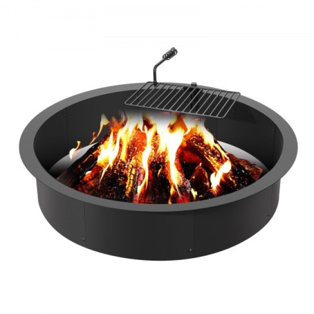 Δακτύλιος Πυράς VEVOR 40 με BBQ για Κάμπινγκ  DKJHH36INCH1VUWF9V0