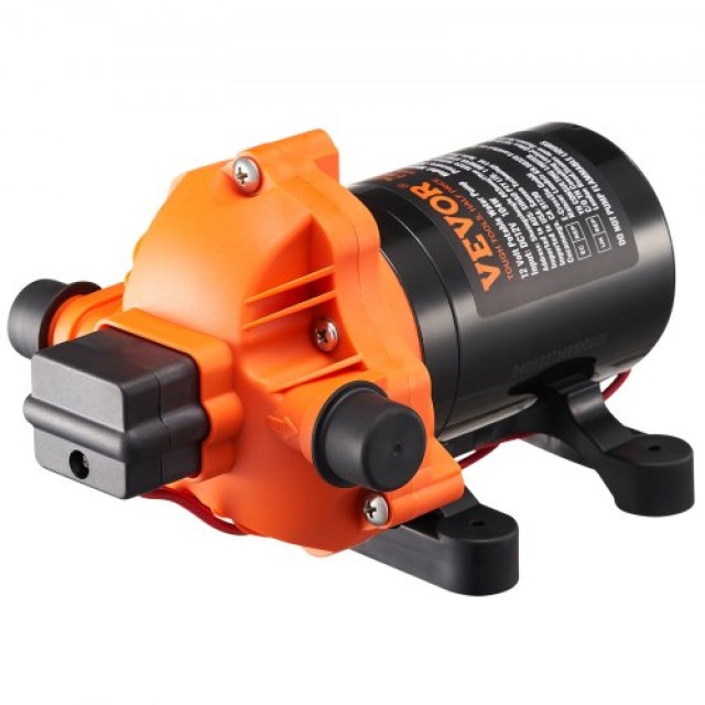 VEVOR  Αντλία Διαφράγματος 12V 3.5GPM 13.25L/min με Διακόπτη Πίεσης 3-Θαλάμων 12VYYSB3Q35G3N0DNV9