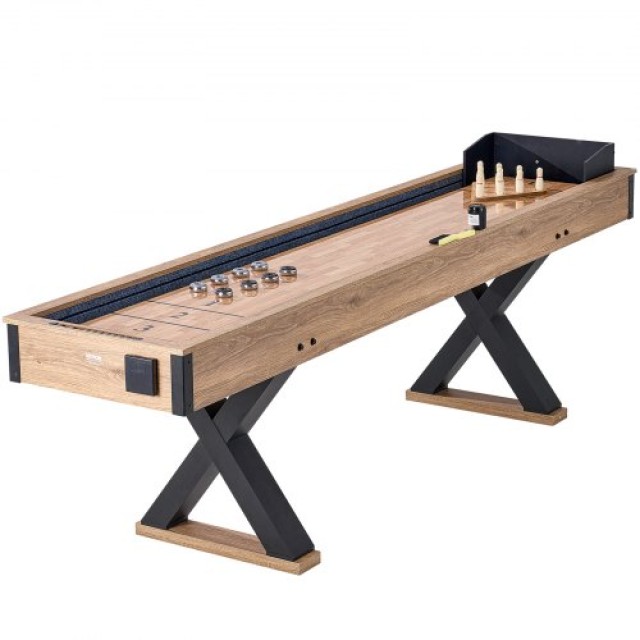 VEVOR 9 ft Τραπέζι Shuffleboard 2 σε 1 Σετ Παιχνιδιού Shuffleboard και Bowling  ZZKSHZ9YCBDDYJZXSV0