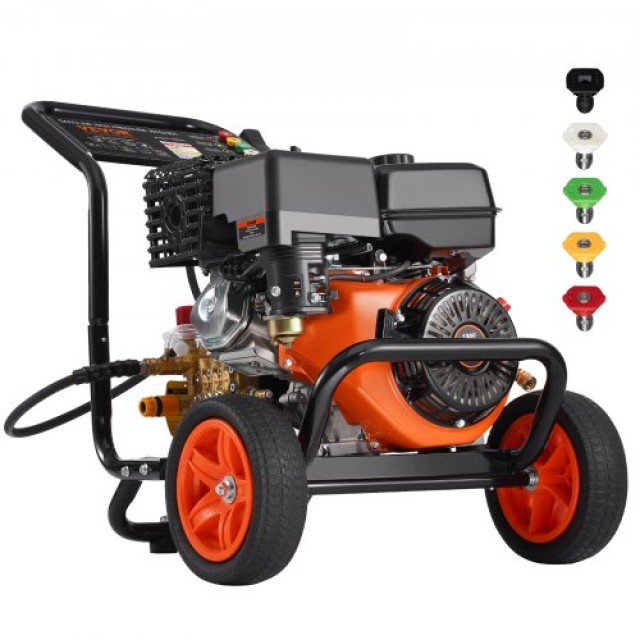 VEVOR  Πλυστικό Μηχάνημα Υψηλής Πίεσης 4400 PSI 15L/min 2.6 GPM με 5 Ακροφύσια για Αυτοκίνητα RYGYQXJTBWS1AUHIYV0