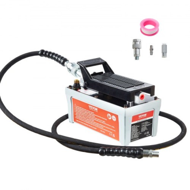 VEVOR Υδραυλική Αντλία Αέρος 10,000 PSI, 1/2 Γαλ, Γκρι  HSMJTELECTRIC8F6HV0