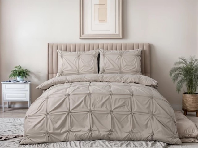 Παπλωματοθήκη  200 x 200/220cm Χρώματος Taupe  SLEEPTIME  8720578101665