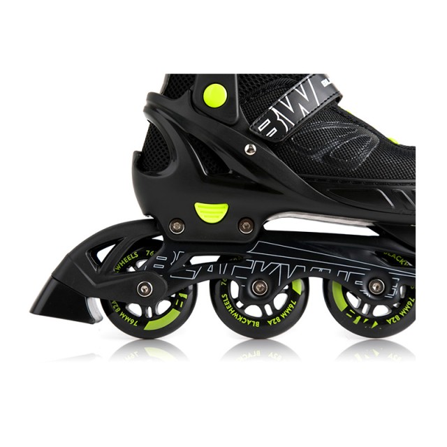 Αυξομειούμενα Inline Rollers Χρώματος Πράσινο Sonic Blackwheels 5945757