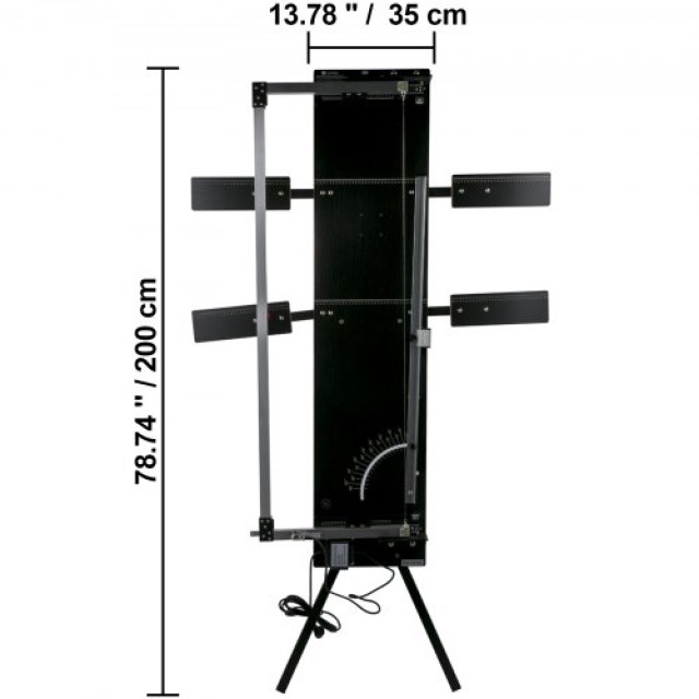 Μηχανή Κοπής Φελιζόλ VEVOR 42 cm, Κόφτης Αφρού 134 cm, Κόφτης Θερμού Σύρματος 0-90° με Βάση  PMQGJZLS137CMTHMUV2