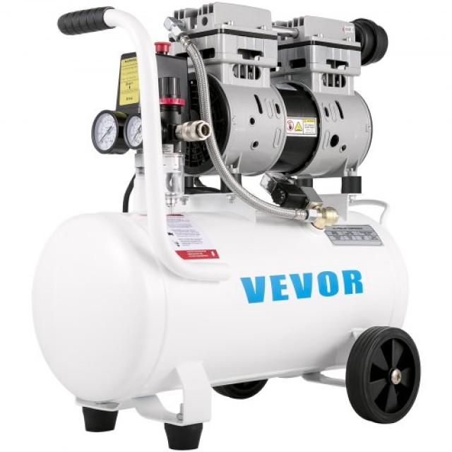 Φορητός Αεροσυμπιεστής VEVOR 5.5 Γαλόνια, 1 HP, Αθόρυβος, 115 PSI  WSKYJ750-25L00001V2