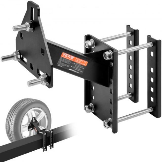 VEVOR Βάση Ρεζέρβας Τρέιλερ, 160 lbs, Συμβατή με 4, 5, 6 & 8 Μπουλόνια  BTCFJLS160LBS14F0V0