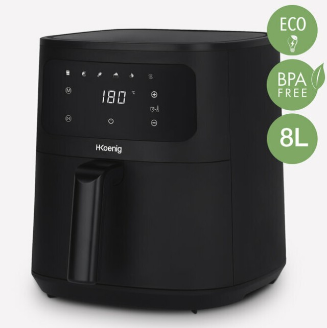 Φριτέζα Αέρος χωρίς Λάδι 8lt Airfryer FRY880 H.Koenig