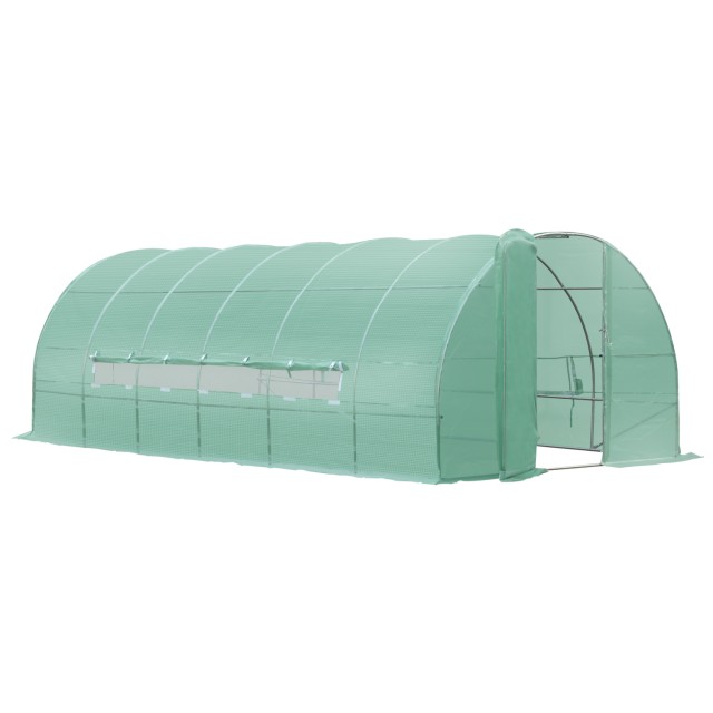 Μεταλλικό Θερμοκήπιο Τούνελ 6 x 3 x 2 m Outsunny 845-143