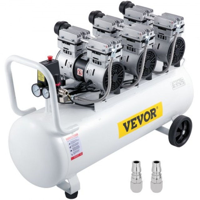 Αεροσυμπιεστής VEVOR 22L Αθόρυβος Χωρίς Λάδι 2.2KW  KYJSY750-3-100L01V2