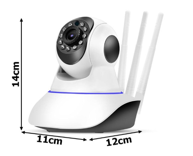 Κάμερα IP WiFi  με Περιστροφή, Ήχο και Εσωτερικό Αισθητήρα Κίνησης 5907451353080 VERK GROUP