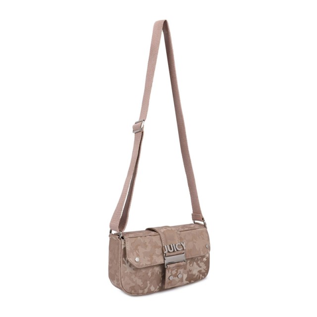 Γυναικεία Τσάντα Ώμου Χρώματος Camel Juicy Couture 128 673JCT1289