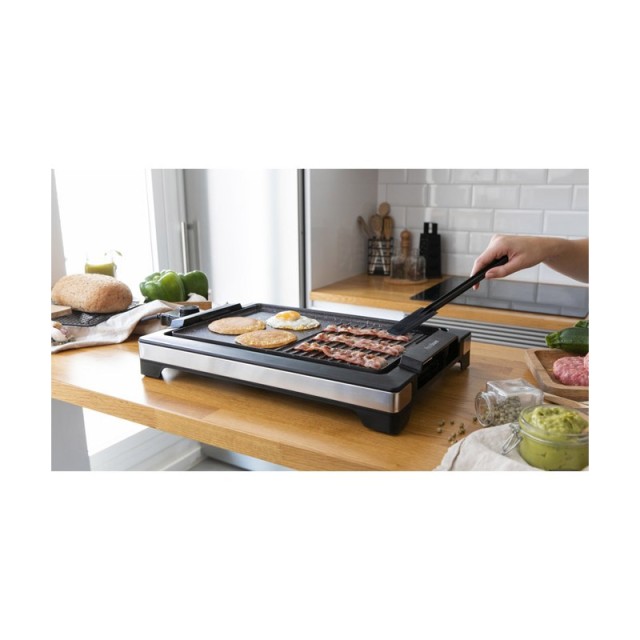 Ηλεκτρική Ψηστιέρα - Γκριλιέρα 2000 W Tasty & Grill 2000 Inox MixStone Cecotec CEC-03095