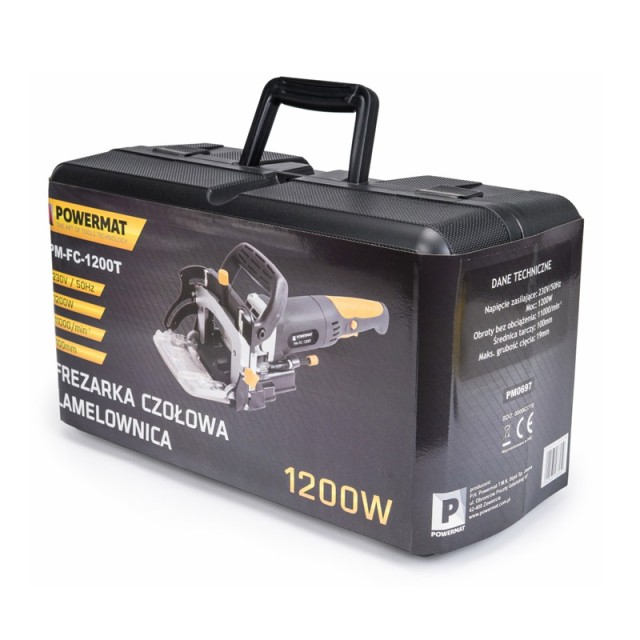 Ηλεκτρική Φρεζοκαβιλιέρα Ξύλου 1200 W POWERMAT PM-FC-1200T