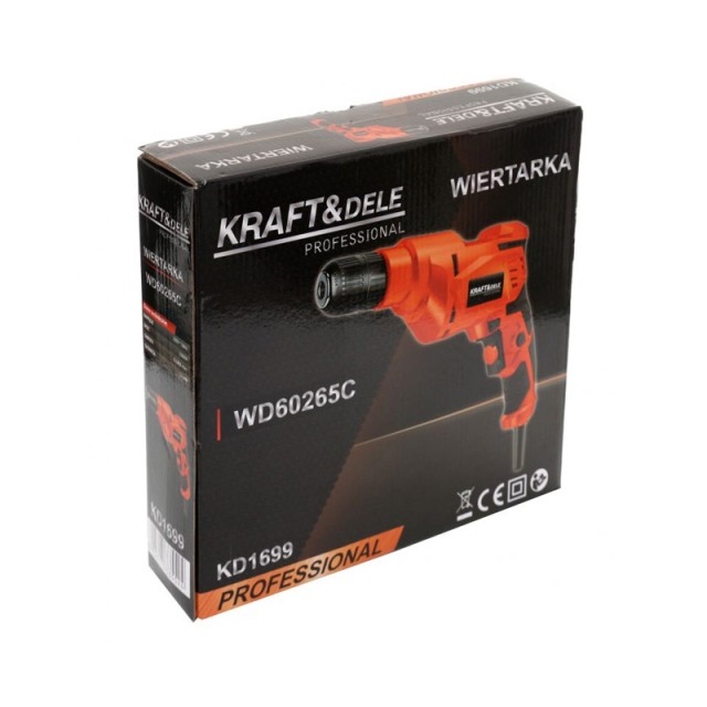 Ηλεκτρικό Δραπανοκατσάβιδο 1200 W Kraft&Dele KD-1699