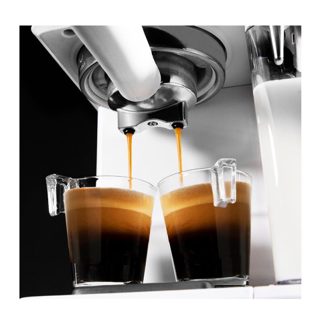 Ημιαυτόματη Καφετιέρα Espresso Power Instant-ccino 20 Touch Serie Bianca 20 Bar Χρώματος Λευκό Cecotec CEC-01557