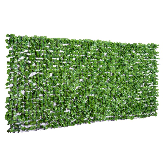 Outsunny Roll of Artificial Hedge για Μπαλκόνι και Κήπο σε πράσινο PE 300x150cm 844-203