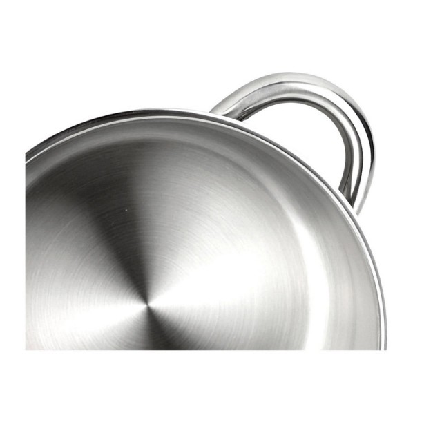 Κατσαρόλα από Ανοξείδωτο Ατσάλι 18/10 4.5 Lt 24 cm Fagor Silverinox 81PXFGCCSI4