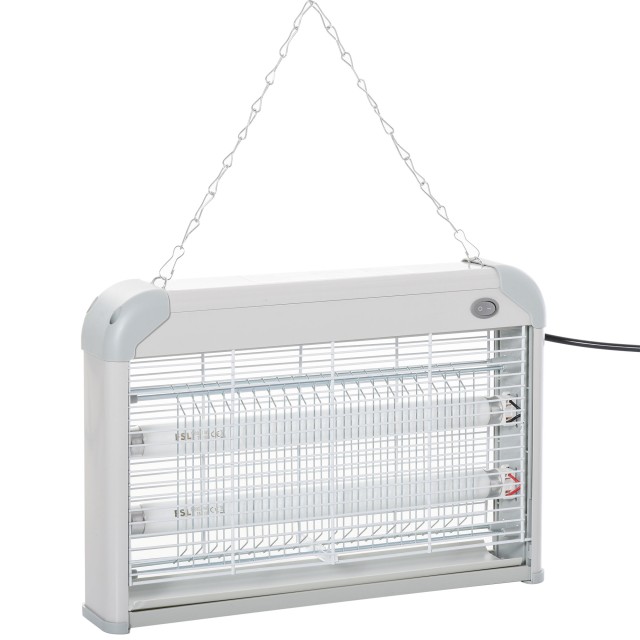 Ηλεκτρική Εντομοπαγίδα με 2 Λάμπες LED 20 W Outsunny 849-016