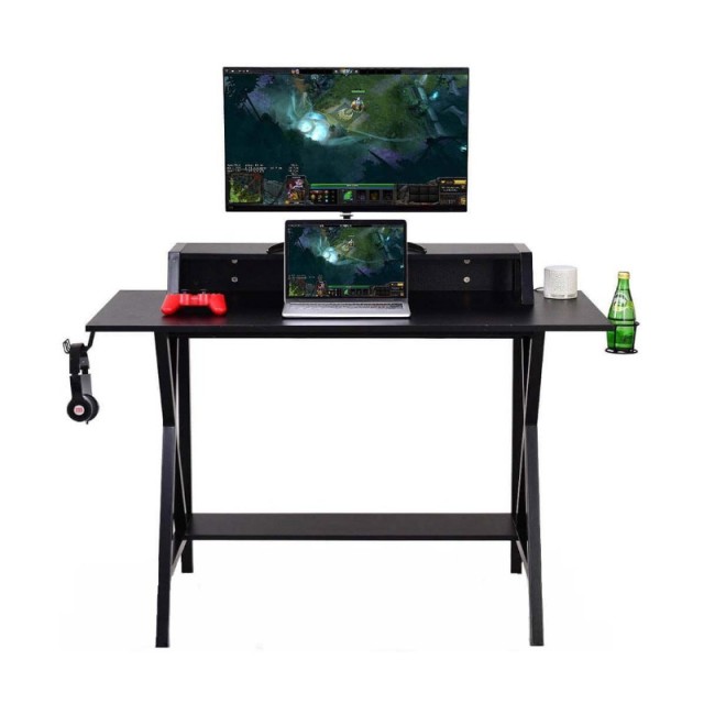 Μεταλλικό Γραφείο για Gaming με USB 120 x 58 x 90 cm Hoppline HOP1000913-1