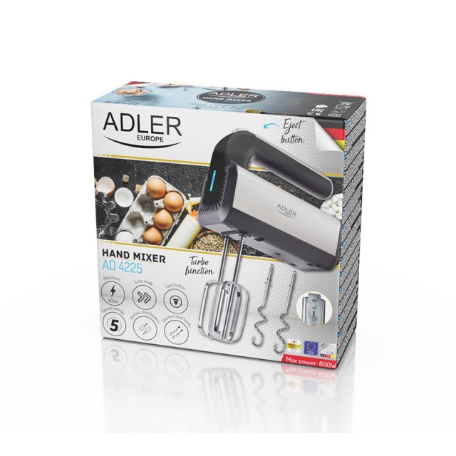 Μίξερ Χειρός 800 W Adler AD-4225