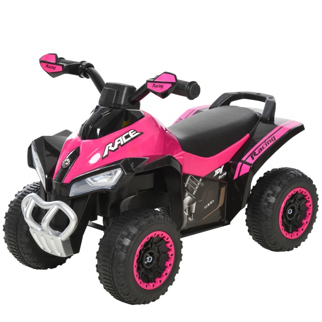 HOMCOM Quad for Kids Push Ride με Φώτα και Ήχους, 18-36 μηνών 370-096PK