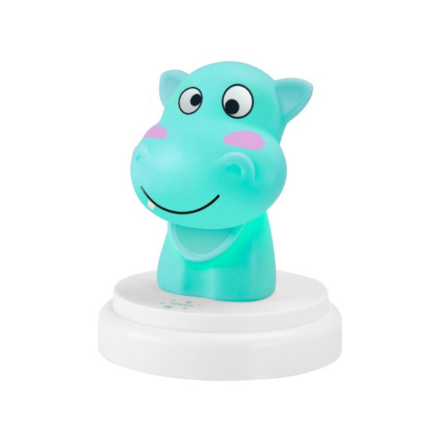 Παιδικό Φωτάκι Νυκτός LED Silly Hippo Alecto 8712412676545