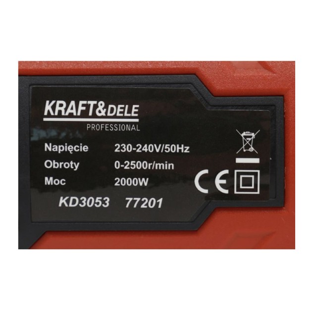 Παλινδρομικό Πριόνι 2000 W Kraft&Dele KD-3053