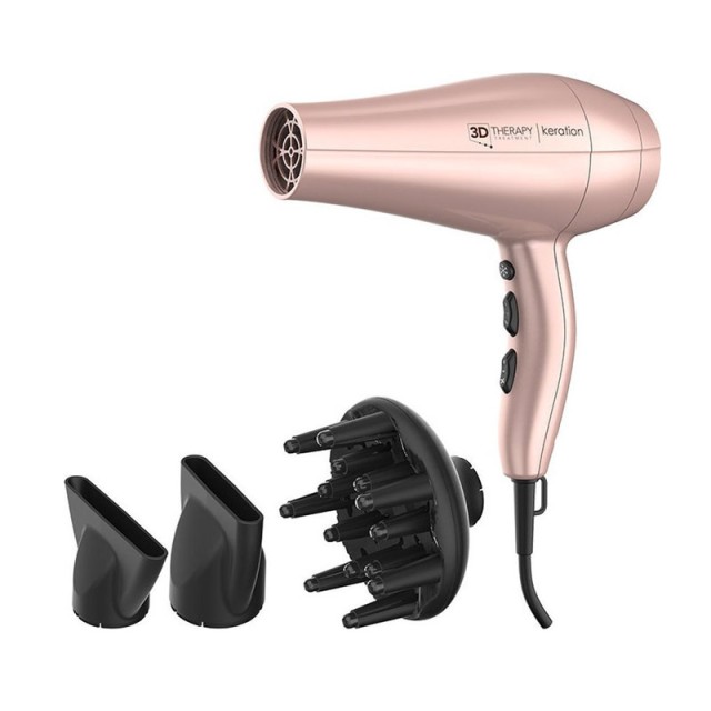 Πιστολάκι Μαλλιών με Ιονιστή 2300 W GA.MA Diva 3D Keratin GH3537 37270