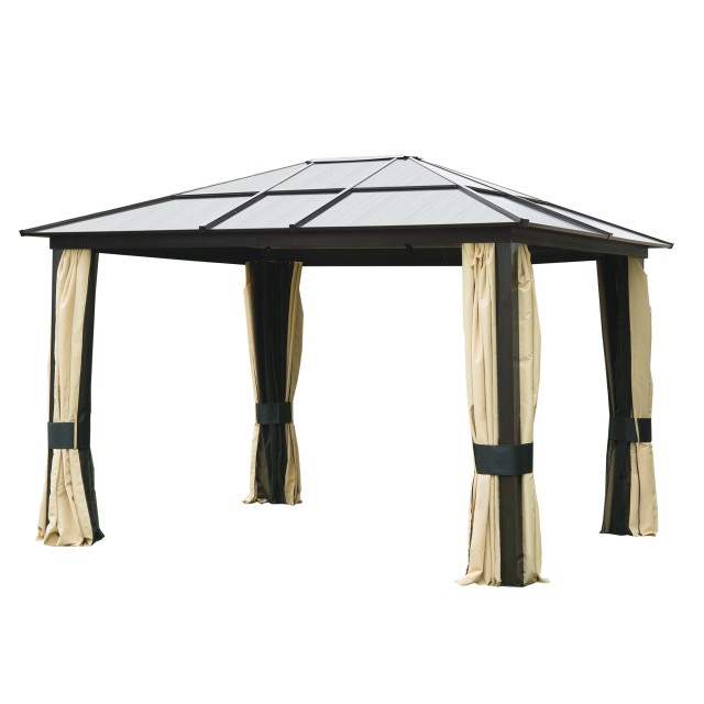 Outsunny Luxury Gazebo σε Αλουμινένια Τέντα Κήπου 300x360x265cm 01-0865