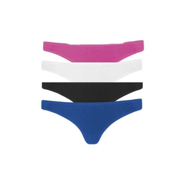 Σετ Γυναικεία Εσώρουχα Brazilian Briefs 4 τμχ Multicolour MWS3226-SET3