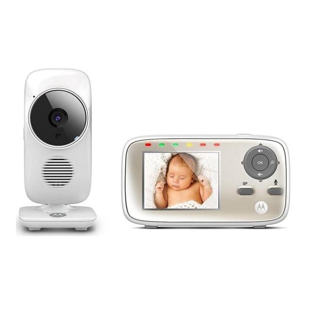 Συσκευή Παρακολούθησης Μωρού με Έγχρωμη Οθόνη 2.8 Motorola MBP483