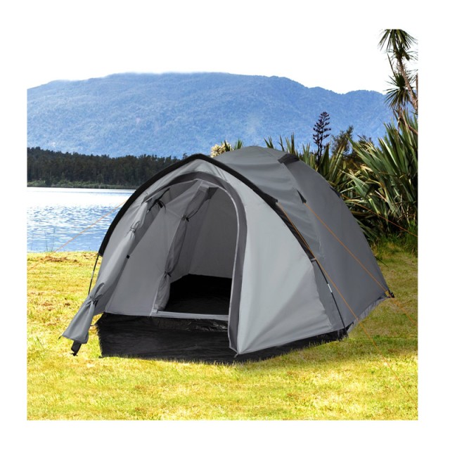 Σκηνή Camping 4 Ατόμων με Προθάλαμο 1000 mm 325 x 183 x 130 cm Outsunny A20-174