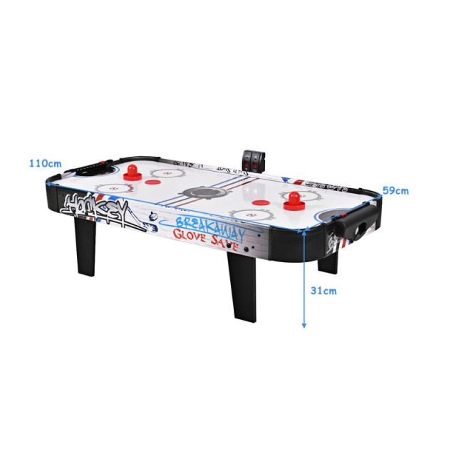 Ξύλινο Επιτραπέζιο Παιχνίδι Air Hockey 106.5 x 53.5 x 30.5 cm Costway TM10020